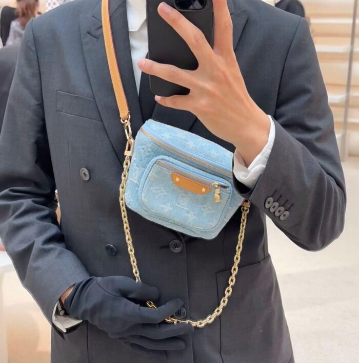 ++CORES EM ANEXO-Pochete LV Bumbag - Imagem 4