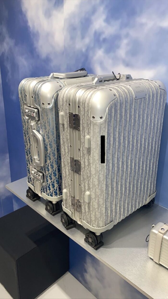 mala de bordo Dior Rimowa