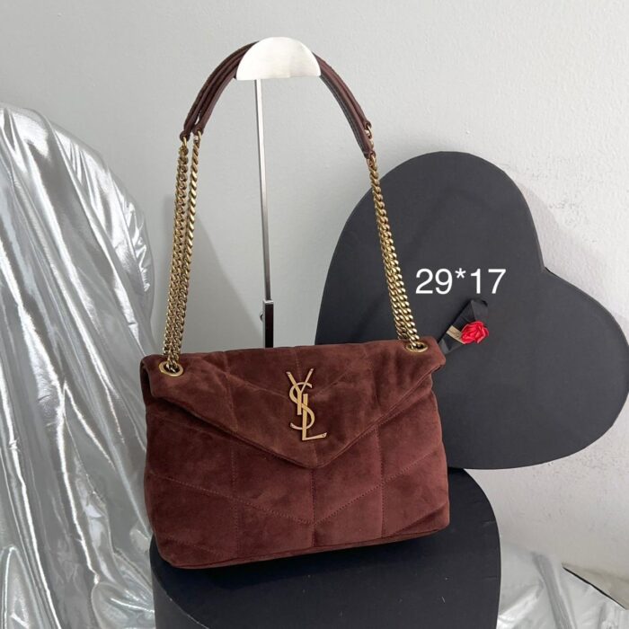 ++CORES EM ANEXO-Bolsa YSL Loulou puffer - Imagem 4