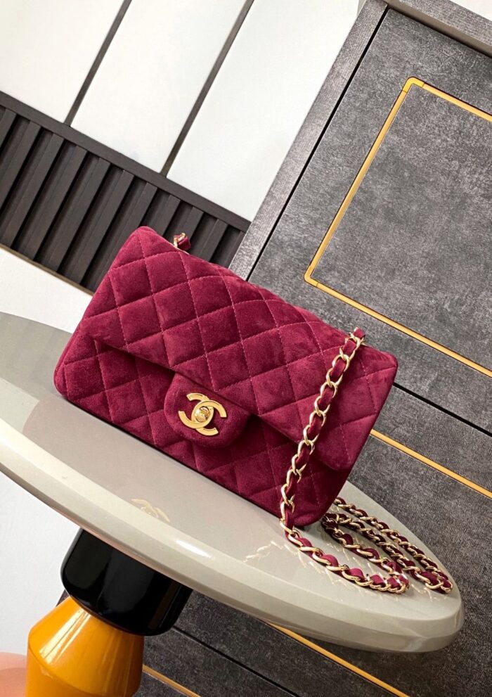 Chanel suede