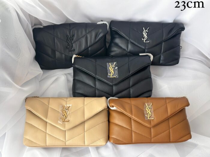 ++CORES EM ANEXO- bolsa Ysl Puffer small