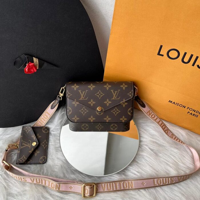 bolsa Felicie rosa