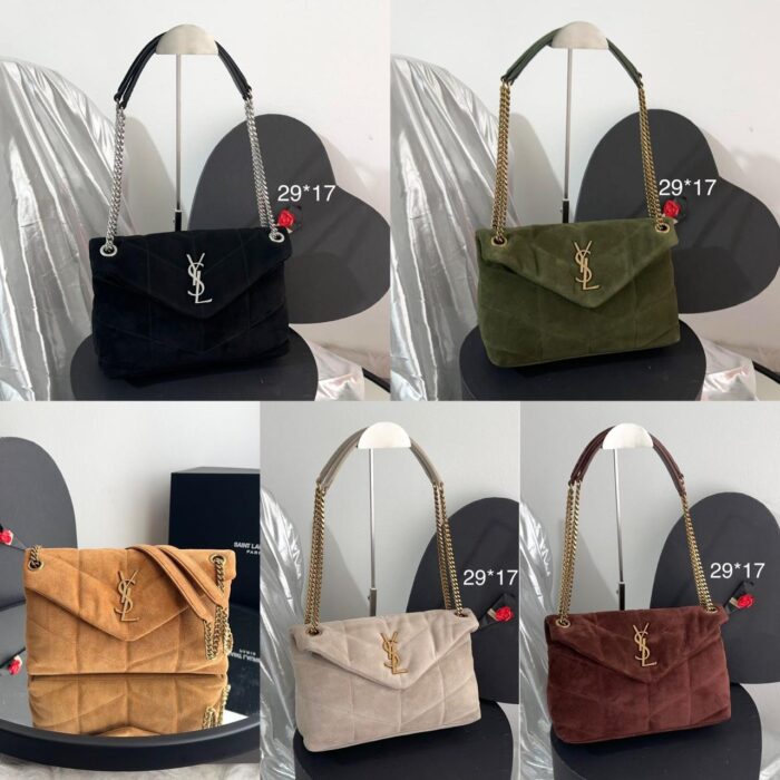 ++CORES EM ANEXO-Bolsa YSL Loulou puffer