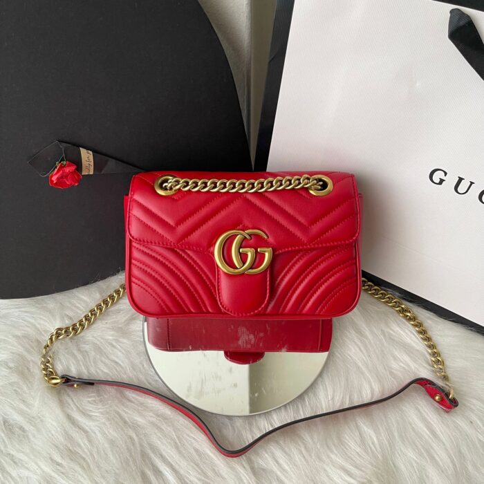 ++CORES EM ANEXObolsa Gucci Marmont 26 cm - Imagem 3