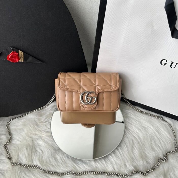 ++CORES EM ANEXO-Bolsa Gucci Marmont super mini - Imagem 4