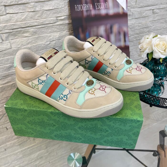 ++CORES EM ANEXO-tênis Gucci Screener - Imagem 2