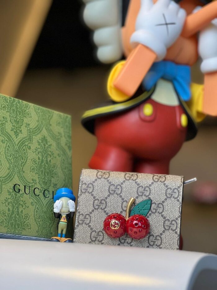 Carteira Gucci cherry