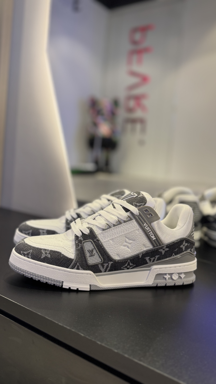 LV Trainer Denim Monogram